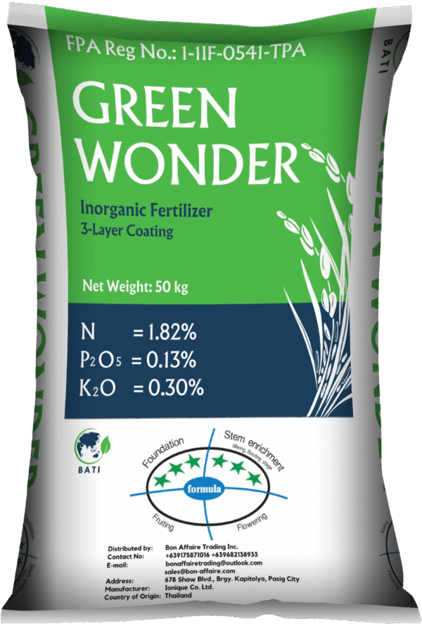 Green Wonder  Inorganic Fertilizer
